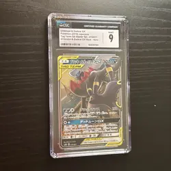 CGC 9 2019 Pokemon Umbreon & Darkrai GX 010/031 Japanese Tag Team psa - Image 1