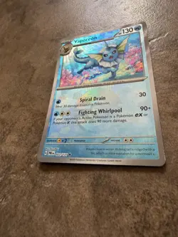 Vaporeon - 022/131 Pokeball Reverse Holo - SV Prismatic Evolutions - Pokemon TCG - Image 2