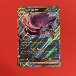 Pokemon Gengar ex SV05 Temporal Forces 104/162 Double Rare Holo 310HP 160Atk - Image 1