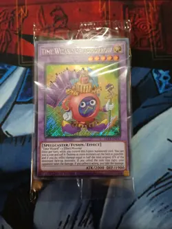 YUGIOH TIME WIZARD OF TOMORROW DLCS-EN147 SEALED LIMITED EDITION SECRET - Image 1