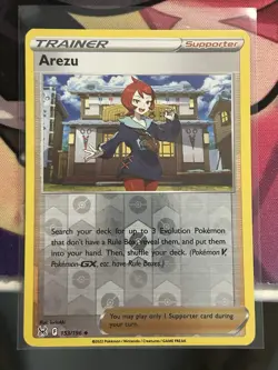 Arezu - 153/196 - Reverse Holo - Lost Origin - NM/M - Pokemon Card - Image 1