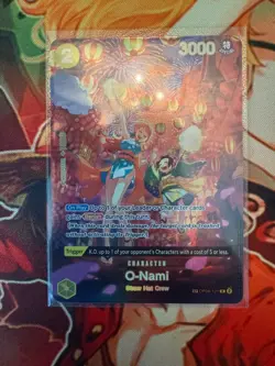 O-Nami SP Alternative Art OP06-101 R Card 500 Years in the Future One Piece CCG - Image 1