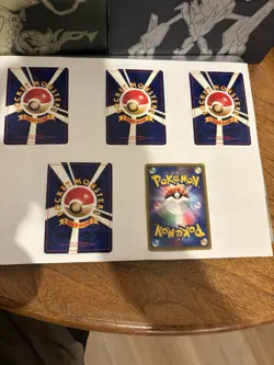Japanese Pokemon Card Lot - 5 Cards: Snorlax, Pichu, Scyther, Gastly, Golurk - Image 5