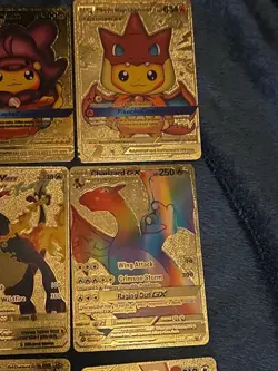 26 Gold foil Pokemon Cards. Gold Foil Collection. All Different Cards - Image 4