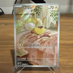 Yamper | 099/094 | NEAR MINT | Phantasmal Flames | Pokemon Card - Image 1