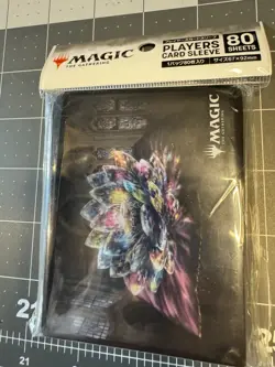 Jeweled Lotus Card Sleeves Sealed, 80 Sheets - Image 1