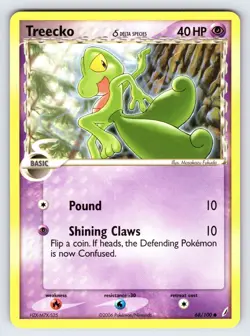 Treecko 68/100 2006 EX Crystal Guardians Pokemon Card TCG Common Nintendo - VLP - Image 1