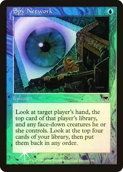 Onslaught MTG FOIL Spy Network Magic - Image 1