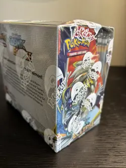 Pokemon TCG Sun & Moon Cosmic Eclipse Booster Box SEALED w/Acrylic - Image 5