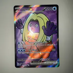 Pokemon TCG Card Jynx ex 191/165 Scarlet & Violet 151 Ultra Rare Full Art - NM - Image 1