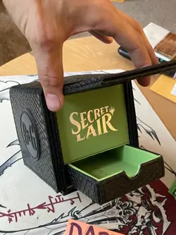 Secret Lair Beadle & Grimm MTG Deck Box #8857/10000 + Metal Dragon Life Counter - Image 2