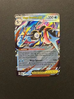 Mega Greninja Ex 022/086 - Double Rare - Chaos Rising - Pokemon TCG - Image 1