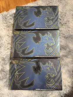 3 TCG Mega Charizard X ex Ultra-Premium Collection Box’s - Image 1