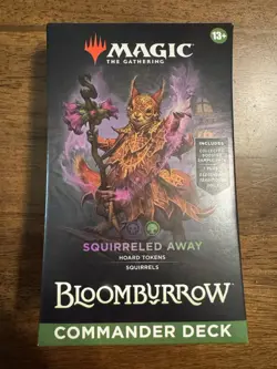 New MTG Bloomburrow Squirreled Away Commander Deck Sealed - Image 1