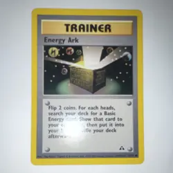 Pokemon Energy Ark Neo Discovery 75/75 Trainer Common Regular English - Image 1
