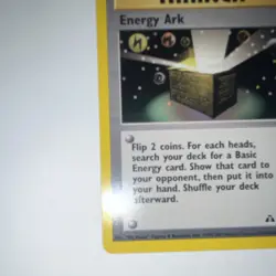 Pokemon Energy Ark Neo Discovery 75/75 Trainer Common Regular English - Image 3