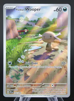 Paldean Wooper 102/094 Illustration Rare English Pokemon ME02 Phantasmal Flames - Image 1