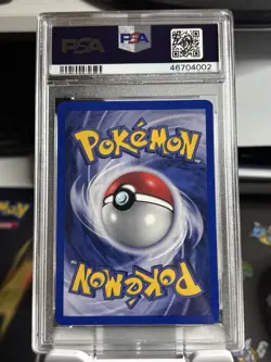 2002 Pokemon Legendary Collection Dark Vaporeon #9 Holo PSA 9 MINT - Image 2