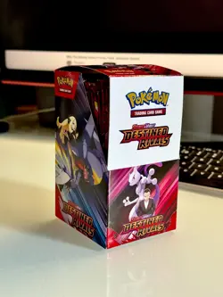 Pokemon TCG Destined Rivals Half Booster Box Brand New UNSEALED 18 Packs - Image 2
