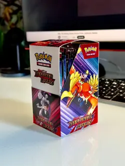 Pokemon TCG Destined Rivals Half Booster Box Brand New UNSEALED 18 Packs - Image 3