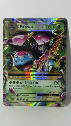M Venusaur EX 2/108 Evolutions Ultra Rare Holo Pokemon TCG English 2016 230 HP - Image 1