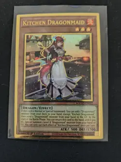 YuGiOh Kitchen Dragonmaid MAGO-EN022 Premium Gold Rare 1st Edition NM - Image 1