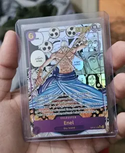 Enel OP15-118 Manga Alt Art Adventure on KAMI’s Island Collection Set - Image 1