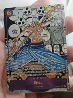 Enel OP15-118 Manga Alt Art Adventure on KAMI’s Island Collection Set - Image 3