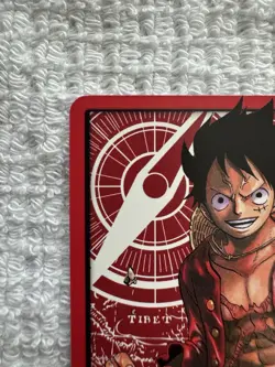 Monkey D Luffy Leader ST01-001 Non-Foil Straw Hat Crew One Piece TCG NM - Image 3