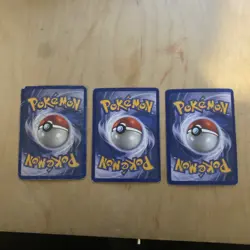 Pokemon Cards - Machop 52 Machoke 34 Machamp 8/102 1st Ed LP Base Set 1999 WOTC - Image 5