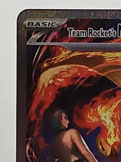 Pokemon TCG Team Rockets Moltres EX Destined Rivals Card 229/182 SIR Stamped - Image 2