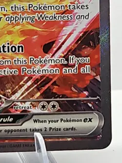 Pokemon TCG Team Rockets Moltres EX Destined Rivals Card 229/182 SIR Stamped - Image 4