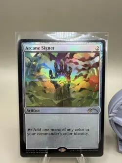 MTG: Arcane Signet 001/001 Festival Promo Foil Card - NM - Image 1