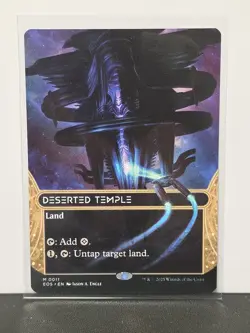 Deserted Temple (Mythic Borderless) #11 EOE Stellar Sights MTG NM - Image 1