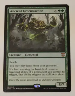Ancient Greenwarden Commander: Outlaws of Thunder Junction Regular - Image 1