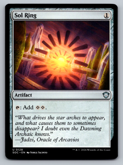 Sol Ring U 0128 Secrets of Strixhaven Regular - Image 1