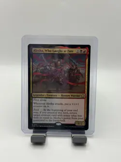 MTG, Alesha, Who Laughs at Fate $3 ORDER MIN 115 Foundations Regular - Image 1