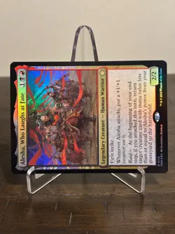 MTG / Alesha, Who Laughs at Fate / FDN / #115 / FOIL / Rare / NM - Image 2