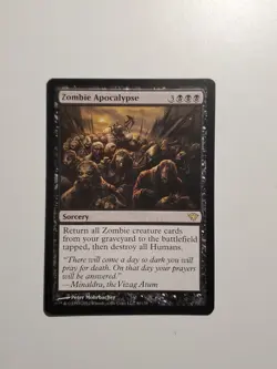 MtG Zombie Apocalypse LP x1 - Dark Ascension - Image 1