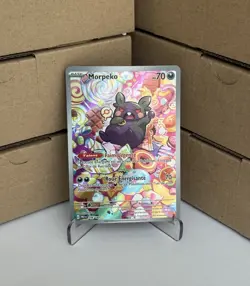 Carte Pokemon MORPEKO 206/182 Illustration Rare Secrete EV4 NM 🇫🇷 - Image 1