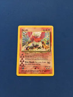 Ho-Oh 7/64 Neo Revelation Holo Rare Legendary Pokemon Card - Image 3