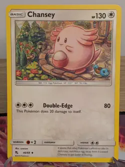 CHANSEY 46/68 UNCOMMON HIDDEN FATES POKEMON NM - Image 1