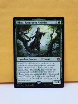 1x Nissa, Resurgent Animist, NM, MAT, Magic: the Gathering, MtG - Image 1