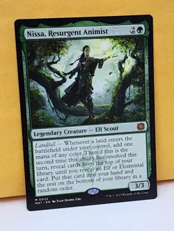 1x Nissa, Resurgent Animist, NM, MAT, Magic: the Gathering, MtG - Image 3