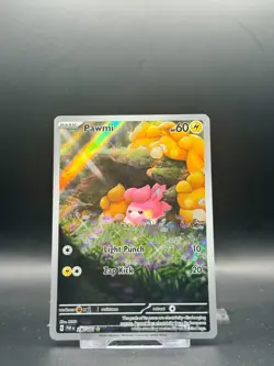Pawmi Illustration Rare 226/091 SV: Paldean Fates Pokemon - Image 1