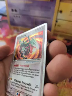 Pokemon Karte Card Rayquaza Ex Ex Deoxys Deutsch German 2004 Holo LP - Image 5