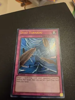 Yu-Gi-Oh! TCG Dust Tornado 1st Edition Lp Ultra Rare LCYW EN095 - Image 1