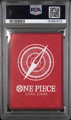 2025 One Piece OP09 Shanks 001 Alt Art Leader 2nd Anniversary PSA 10 Gem Mint - Image 2