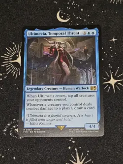 Ultimecia, Temporal Threat 556, Final Fantasy REG, FIN MTG TCG - Image 1