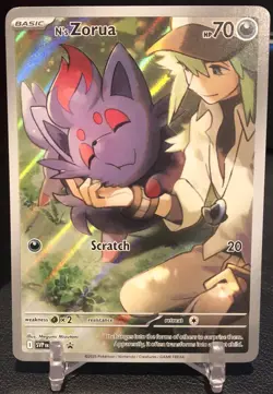 N's Zorua 189 Sv: Scarlet & Violet Promo Card NM - Image 1